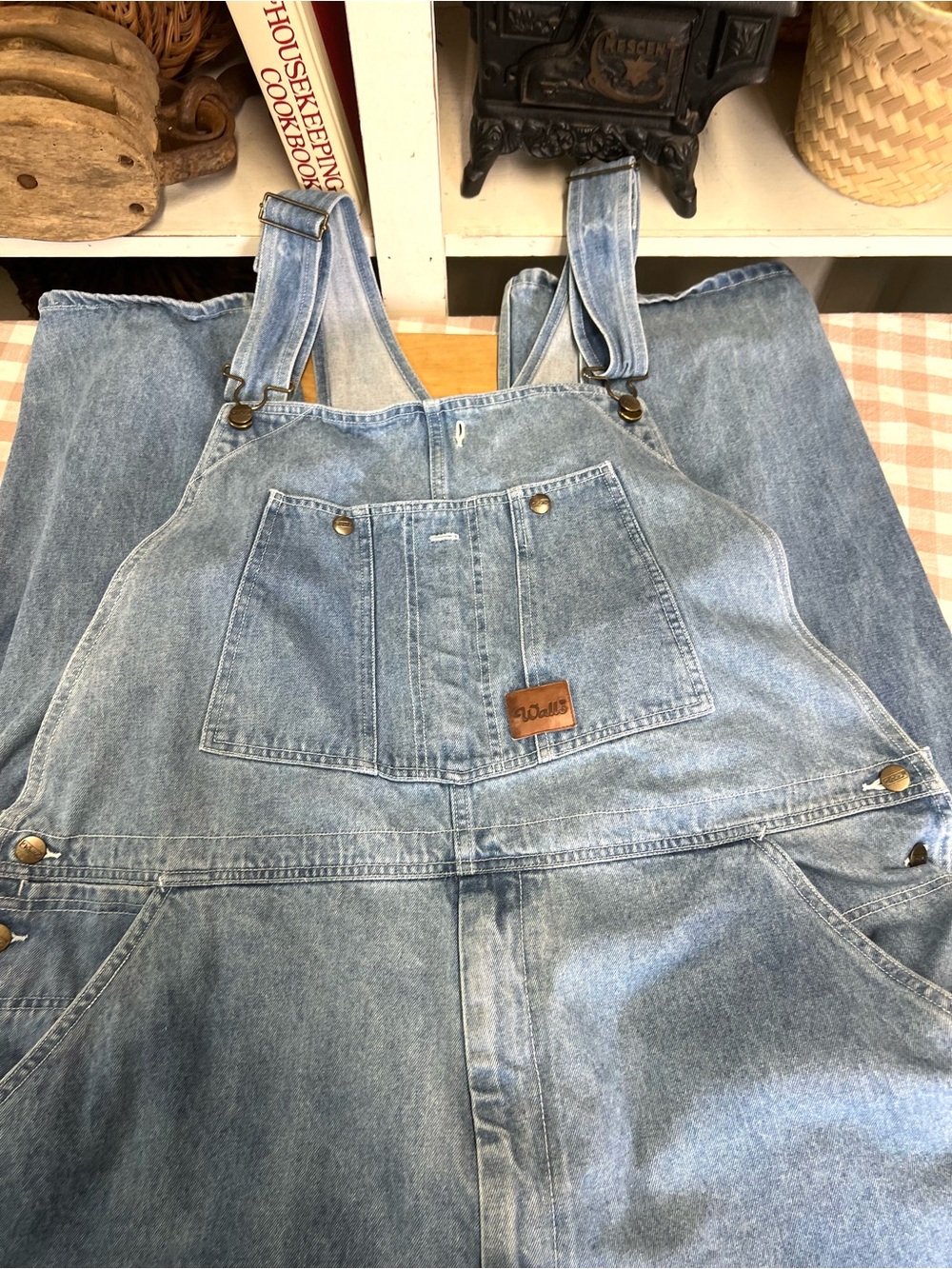Walls denim overalls size 46/32